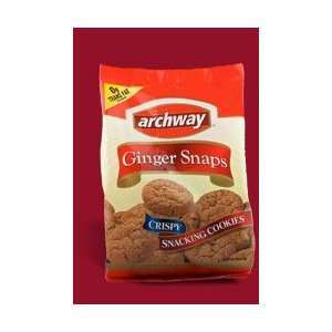 Archway Cookies Ginger Snaps, 13 oz (Pack of 2)  Grocery 