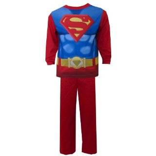 DC Comics Superman Toddler Pajamas with Cape for boys by WebUndies