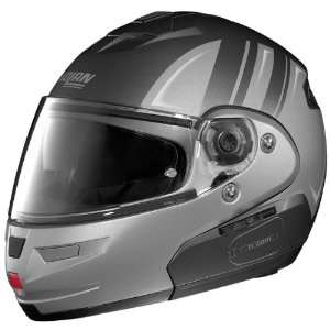 Nolan N103 Motorrad Arctic Grey/Silver Helmet   Color  gray   Size 