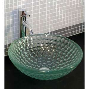 Cantrio Koncepts Tempered Glass Lavatory Sink GS 105 