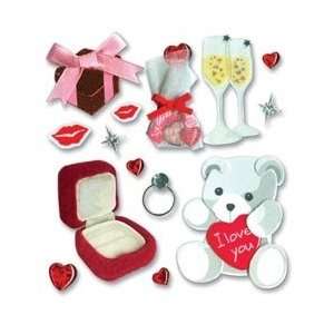   Boutique Themed Ornate Stickers valentines Day Arts, Crafts & Sewing
