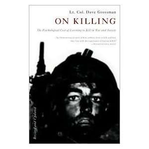  On Killing Publisher Back Bay Books Dave Grossman Books