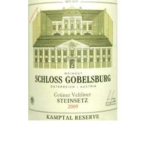  2009 Schloss Gobelsburg Gruner Veltliner Kamptal Steinsetz 