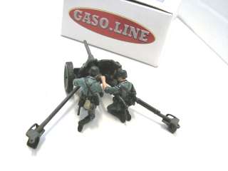 GASO LINE MILITAIRE SET  KRUPP PANZER + canon 37mm PAK  