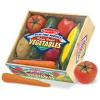   and Doug Wooden Fridge Food Set Pantry Products & Playtime Veggies