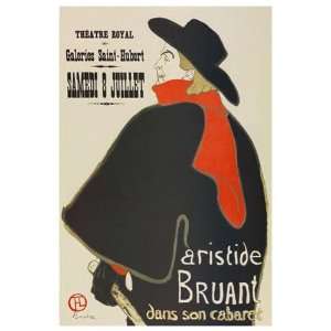    Henri De Toulouse Lautrec   Aristide Bruant