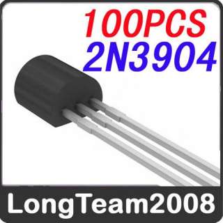 New 100 pcs 2N3904 NPN General Propose Transistor  