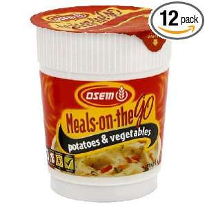 Osem Meals On The Go, Mashed Potatoes & Vegetables, 1.94 Ounce 