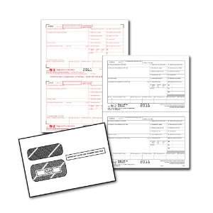  W 2 Laser Forms (4 Part) Kit with Envelopes for 50 