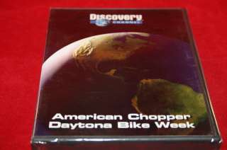 AMERICAN CHOPPER DAYTONA BIKE WEEK DISCOVERY CHANNEL DVD NEW SEALED 