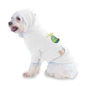  Brock Rocks My World Hooded T Shirt for Dog or Cat X Small 