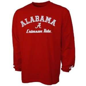  Adidas Alabama Crimson Tide Clubhouse Crimson Long Sleeve 