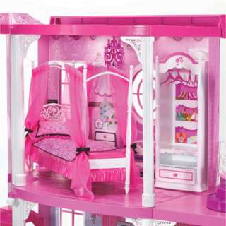 NEW Barbie 3 Story Dream Town House Real Sounds  