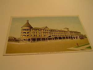   1900 PHOSTINT UNUSED POSTCARD BEACH HAVEN NJ LONG BEACH ISLAND  