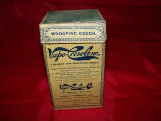 Antique VAPO CRESOLENE Medical Oil Lamp Vaporizer w/Original Box 