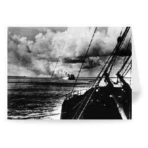 The United States army troop ship Meigs   Greeting Card (Pack of 2 