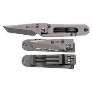   KISS 50/50 Blade Folding Pocket Knife & Money Clip