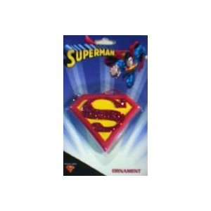  Superman Plastic Shield Ornament 