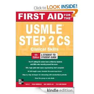 First Aid for the USMLE Step 2 CS, Fourth Edition (First Aid USMLE 