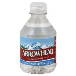 Arrowhead Water, Spring, 12 x 8.00 OZ (Pack of 4)  Grocery 