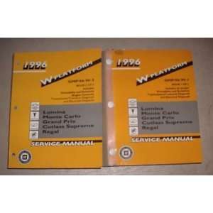  1996 Chevy Lumina Service Shop Repair Manual Set OEM 