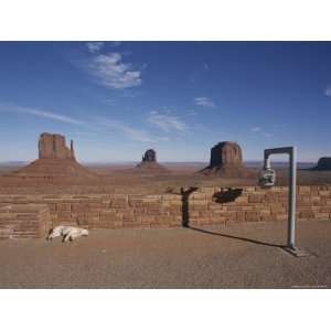  View of Monument Valley Taken from the Visitors Center 