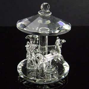  Lead Crystal Carousel Arts, Crafts & Sewing