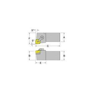   Shank 1.000, OAL 6.0, Head 1.250, Use with CNM Insert 43_ , LH