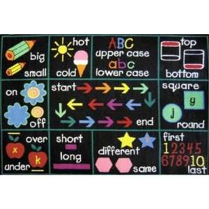  LA Rugs FT 169 Fun Time Learning Kids Rug Size 8 x 11 