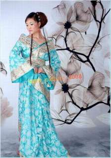   Handmade Chinese Princess Style Ancient Costume Haori Kimono Flowers