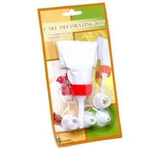  Cake Decorating Kit Icing Bag Tips 6 pc Set Baking Tool 