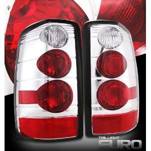  Gmc 2000 2006 Yukon Suv Base / Xl Chrome Taillight Chrome 