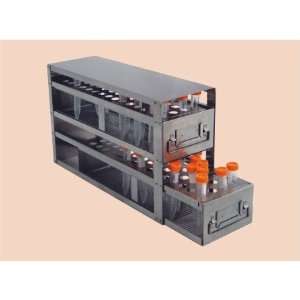 Upright Freezer Drawer Rack for 15mL Centrifuge Tubes, 120 Tube 