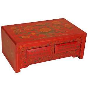  EXP Handmade Asian Furniture   34 Red Tibetan Wood Coffee 