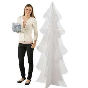 Glitter Winter Tree Stand Up   Party Decorations & Stand Ups  