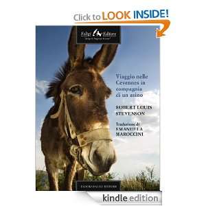 Viaggio a cavallo di un asino attraverso le Cevennes (Italian Edition 