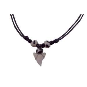  Real Shark Tooth Necklaces (10 Pack) 