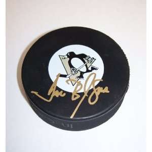  Dan Bylsma Autographed Penguins Hockey Puck w/ JSA COA 