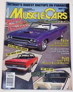 Muscle Cars Magazine Shelby GT500 GTX SS/RS Mustang  