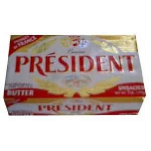 President Imported Unsalted Butter,7oz (199g)  Grocery 