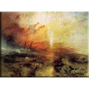  The Slave Ship 16x12 Streched Canvas Art by Turner, Joseph 