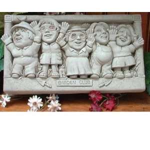  Garden Club Wall Plaque