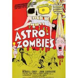  Astro Zombies Movie Poster (27 x 40 Inches   69cm x 102cm 