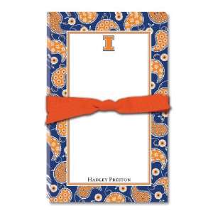    University Of Illinois Paisley Tear Notepad