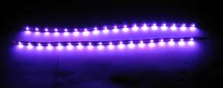 12 Purple Flexible LED Strip SMD3528 Light 36LED  