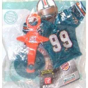 Burger King Kids Meal NFL Players #99 Miami Dolphins Taylor Mini 