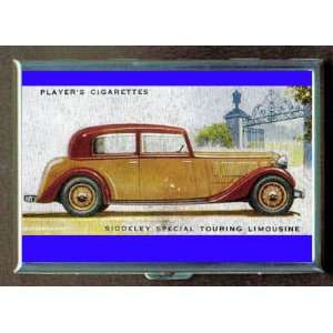  SIDDELEY LIMOUSINE CLASSIC CAR ID CIGARETTE CASE WALLET 