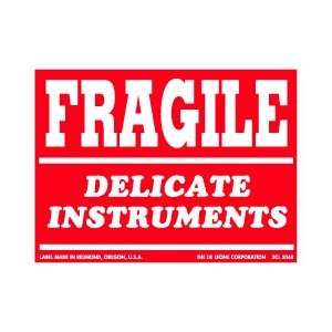  Fragile Delicate Instruments Label 3 X 4, scl 504r, 500 