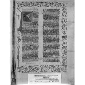 Manuscripts,Bible,Latin,c1452,Giant Bible of Mainz 