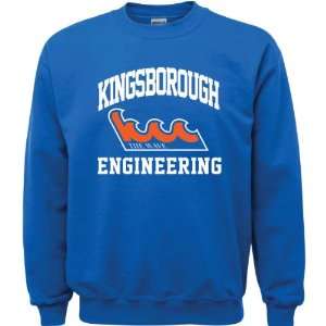 Kingsborough Community College Wave Royal Blue Youth Engineering Arch 